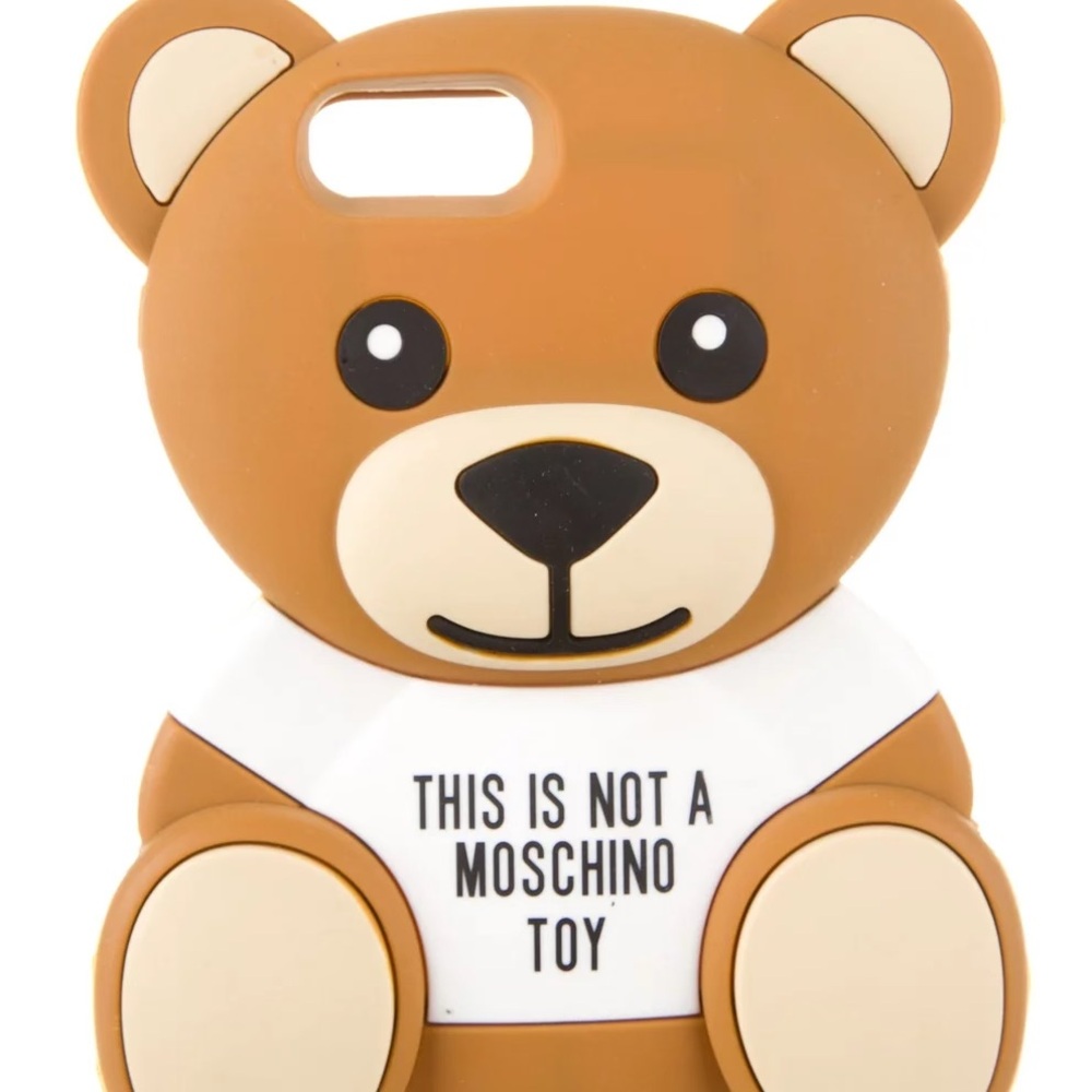 Moschino Teddy bear IPhone Cellphone case
